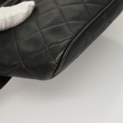 Chanel Vintage, Black, Leather, shoulder
