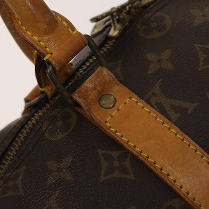 Louis Vuitton Keepall Bandouliere 45, Brown, Canvas, travel