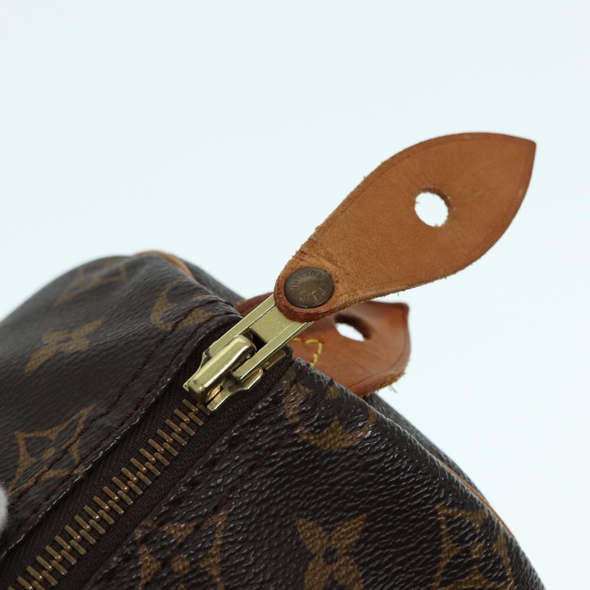 Louis Vuitton Speedy 25, Brown, Canvas, handbag