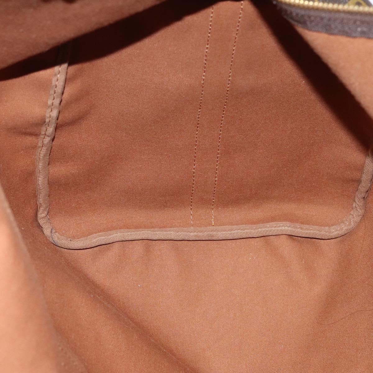 Louis Vuitton Keepall Bandoulière 60, Brown, Canvas, travel