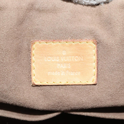 Louis Vuitton Courtney, Black, Canvas, handbag
