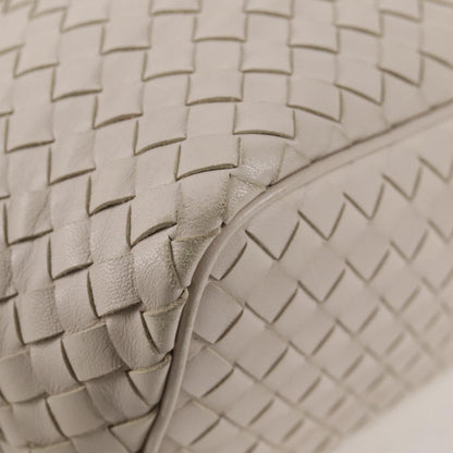 Bottega Veneta Intrecciato, White, Leather, handbag