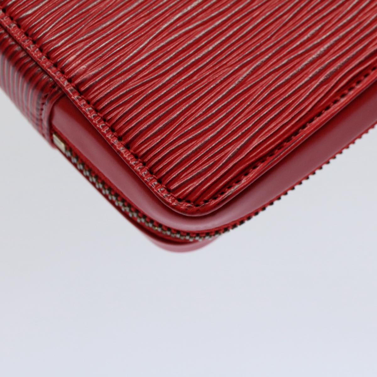 Louis Vuitton Agenda cover, Red, Leather, wallet