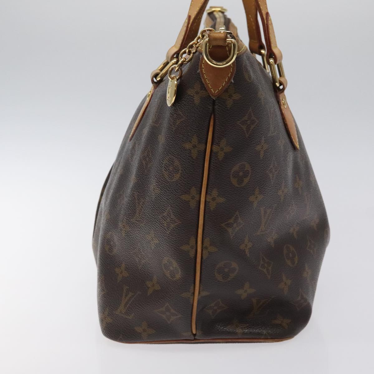 Louis Vuitton Palermo, Brown, Canvas, tote
