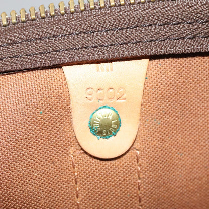 Louis Vuitton Keepall 60, Brown, Canvas, travel