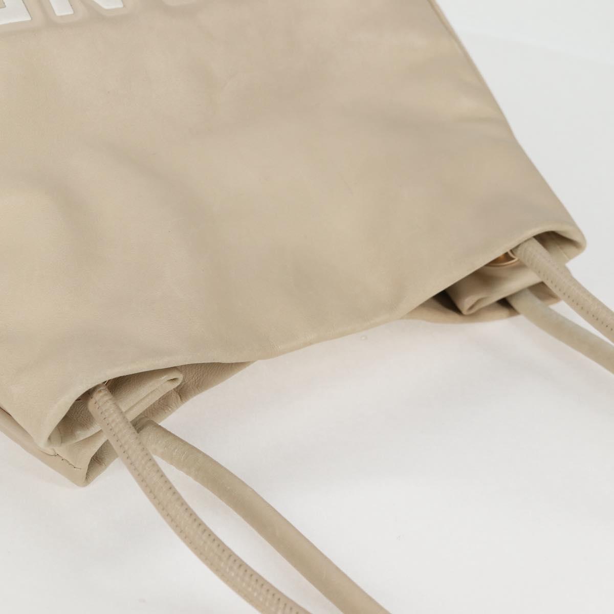 Chanel Camellia, Beige, Leather, tote