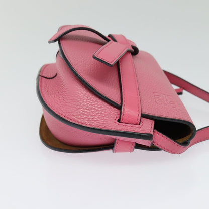 Loewe Gate, Pink, Leather, shoulder