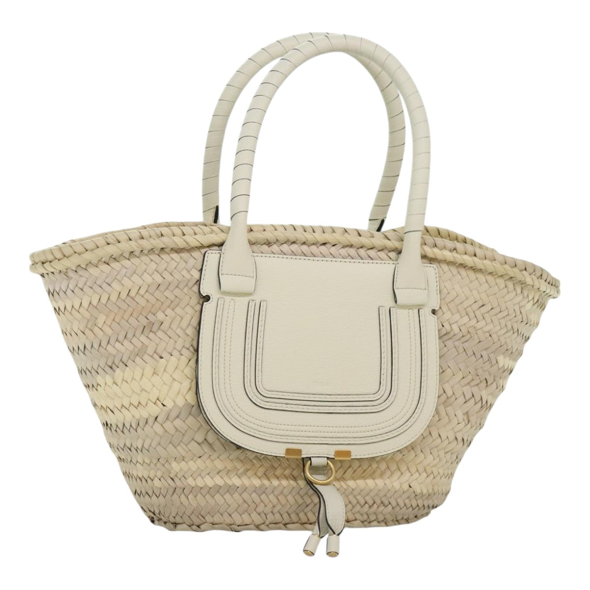 Chloé Marcie, Beige, Other, handbag