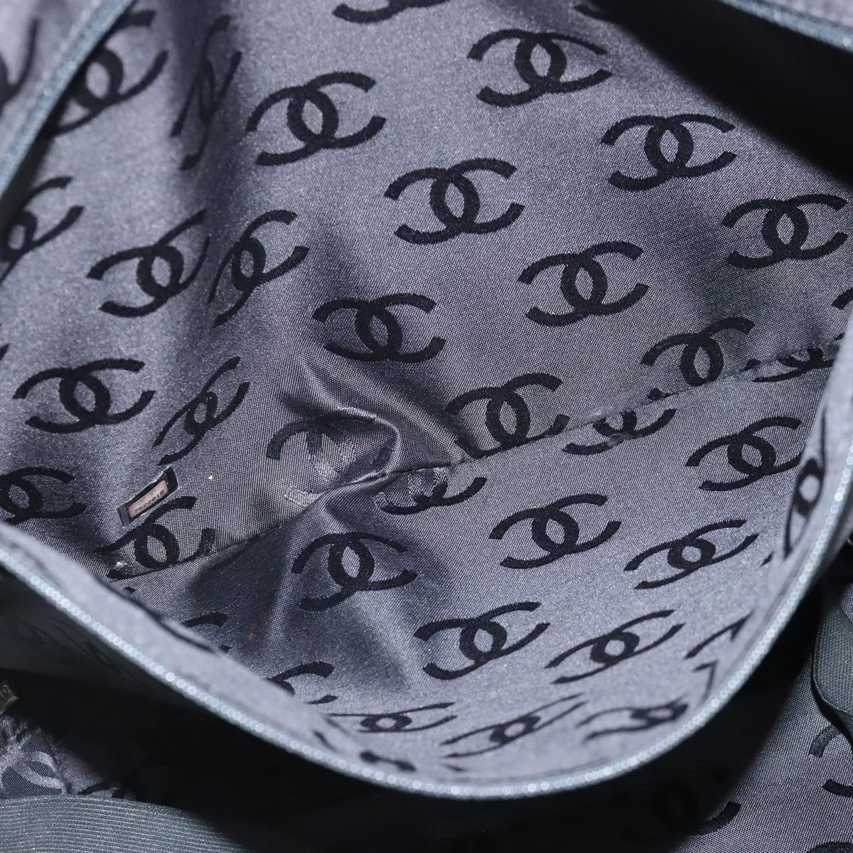 Chanel By sea, Black, Canvas, tote