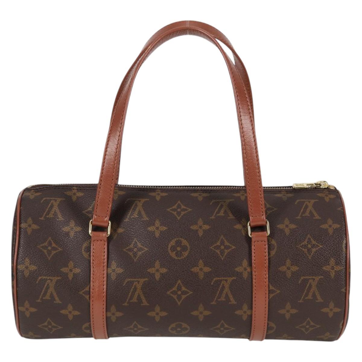 Louis Vuitton Papillon 30, Brown, Canvas, handbag