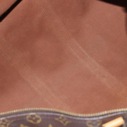 Louis Vuitton Keepall 45, Brown, Canvas, travel