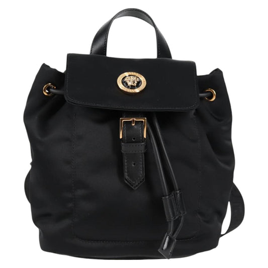 Versace Medusa, Black, NYLON, backpack