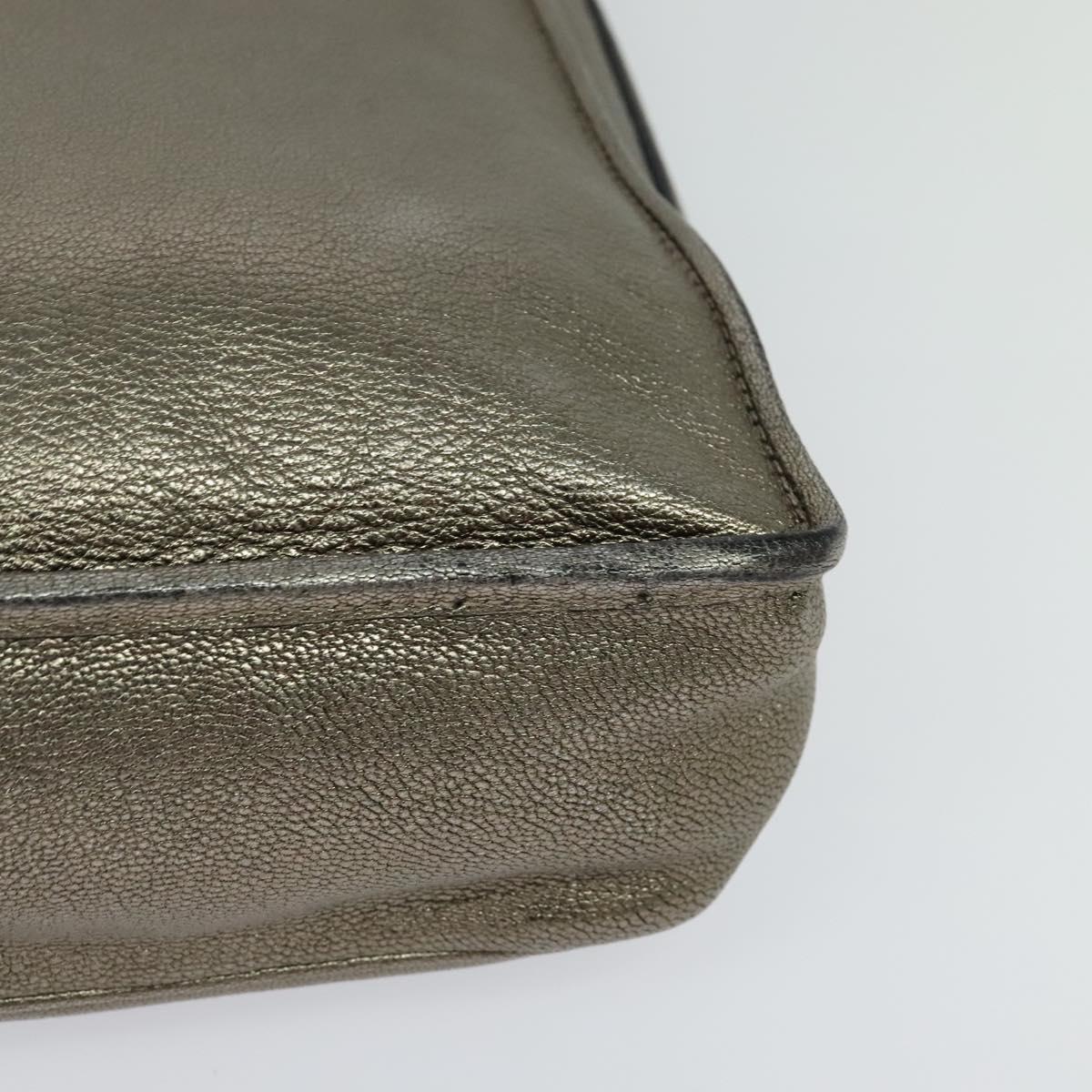 Loewe Anagram, Gold, Leather, shoulder