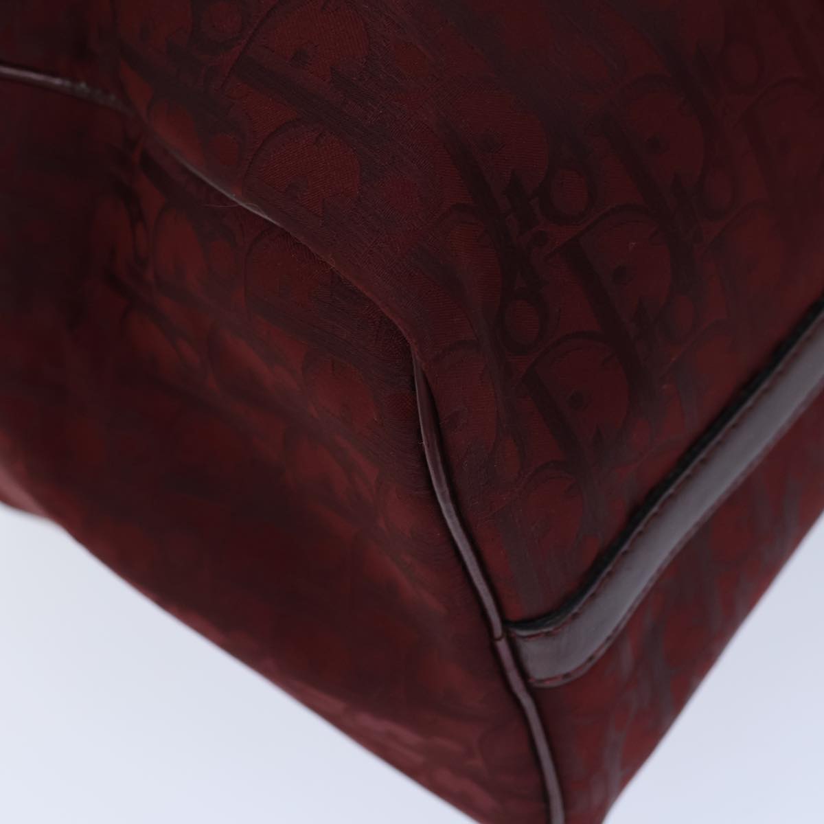 Dior Trotter, Burgundy, Canvas, travel