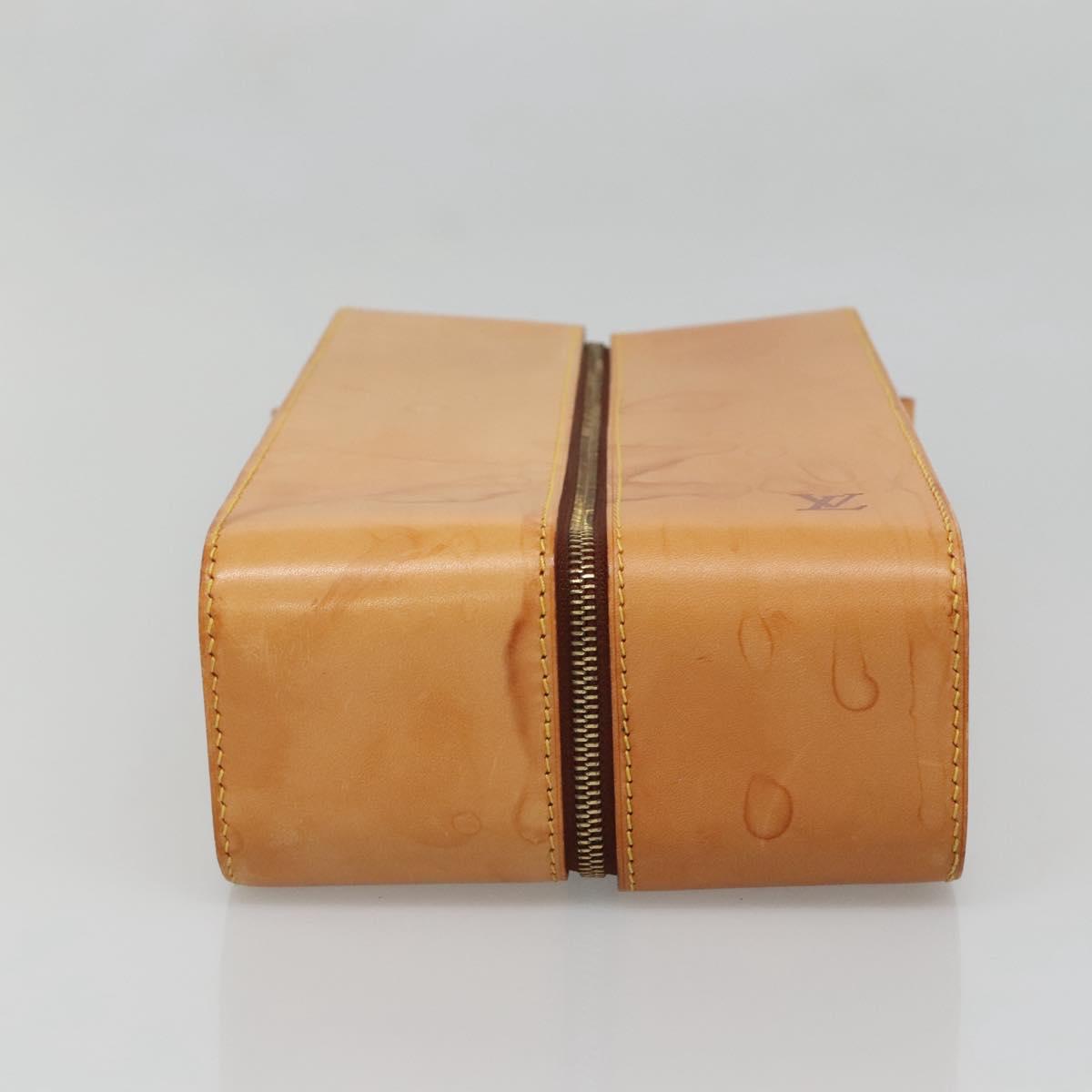 Louis Vuitton, Beige, Leather, shoulder