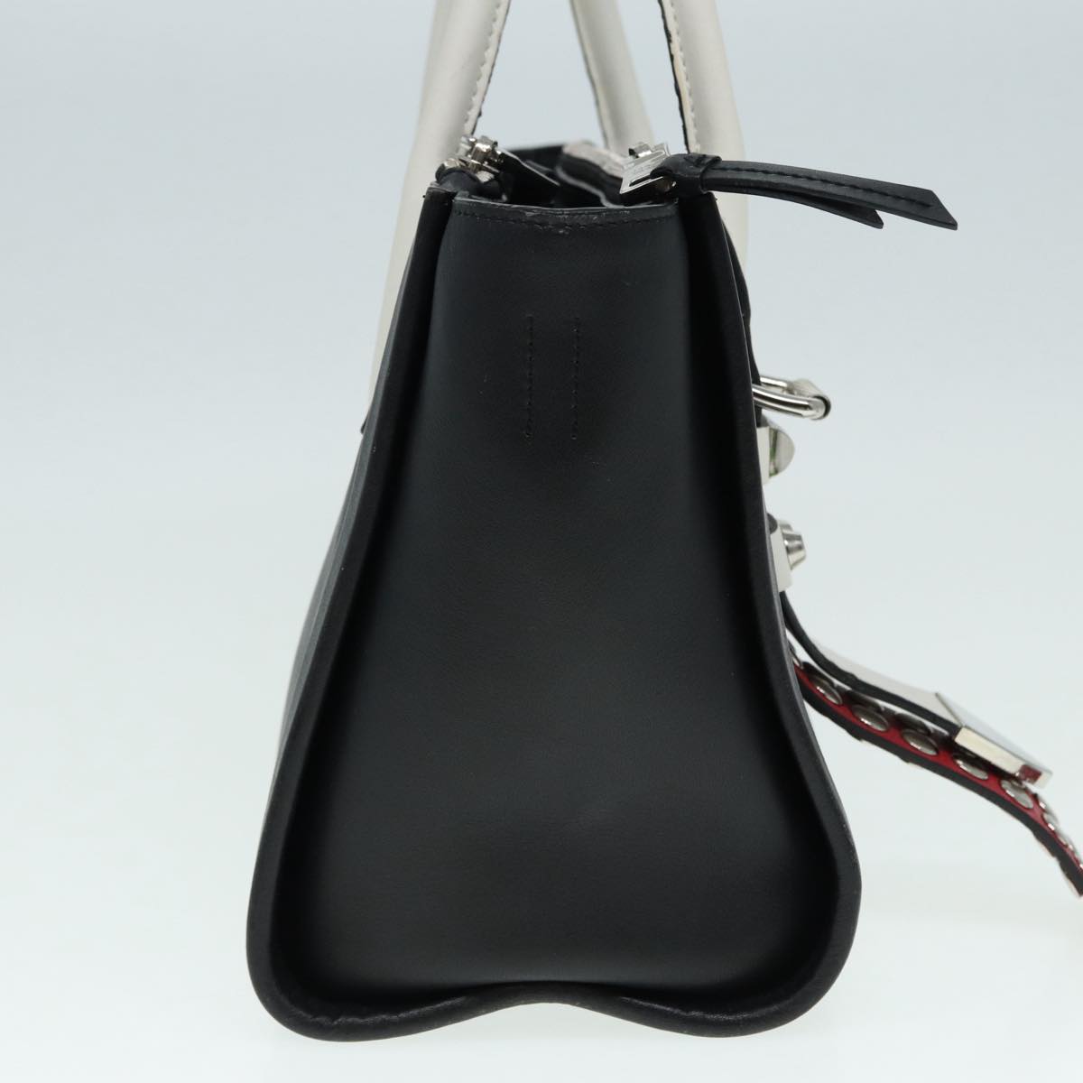 Prada Concept, Black, Leather, handbag