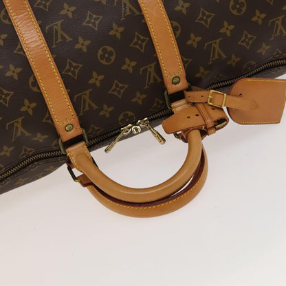 Louis Vuitton Keepall 50, Brown, Canvas, travel