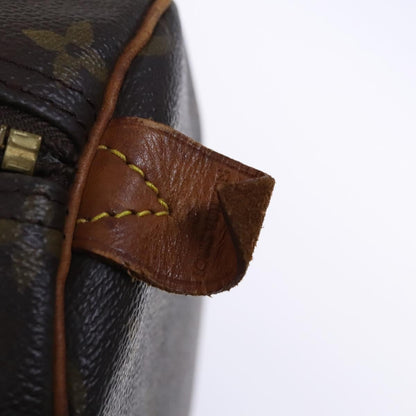 Louis Vuitton Keepall 60, Brown, Canvas, travel