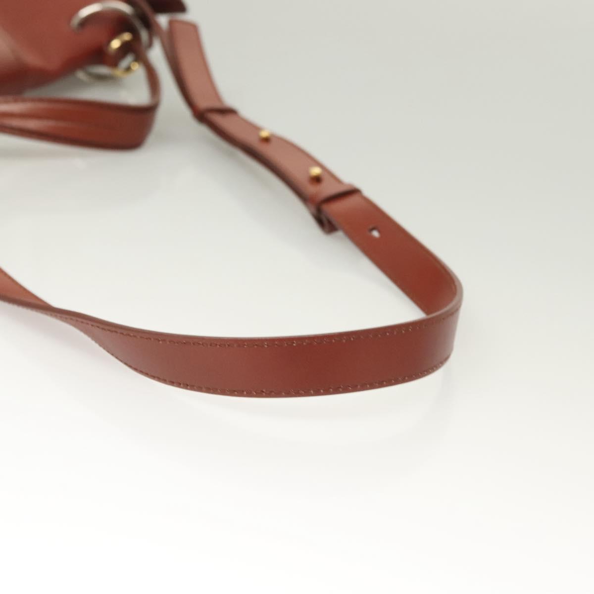Chloé Aby, Brown, Leather, handbag