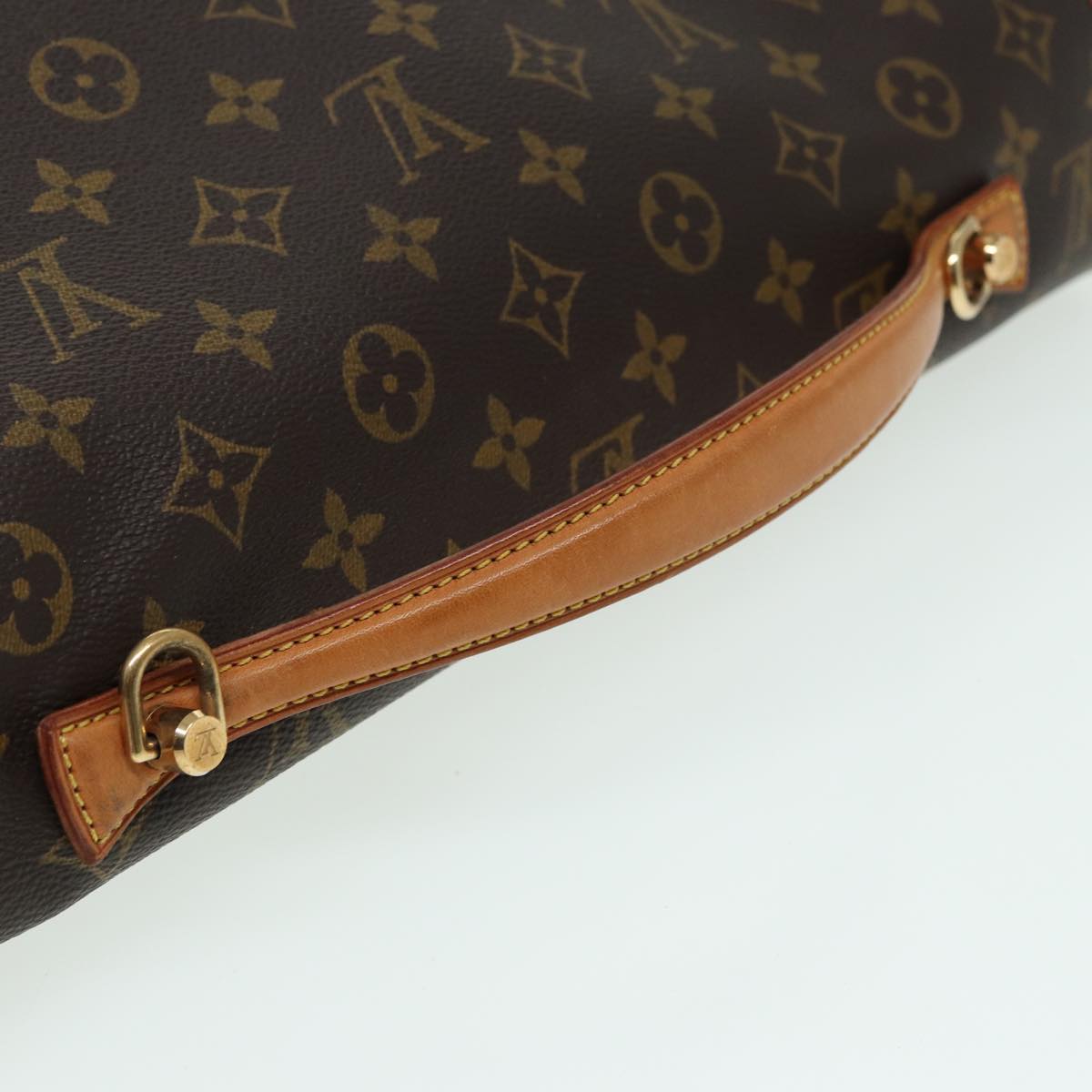 Louis Vuitton Beverly, Brown, Canvas, handbag