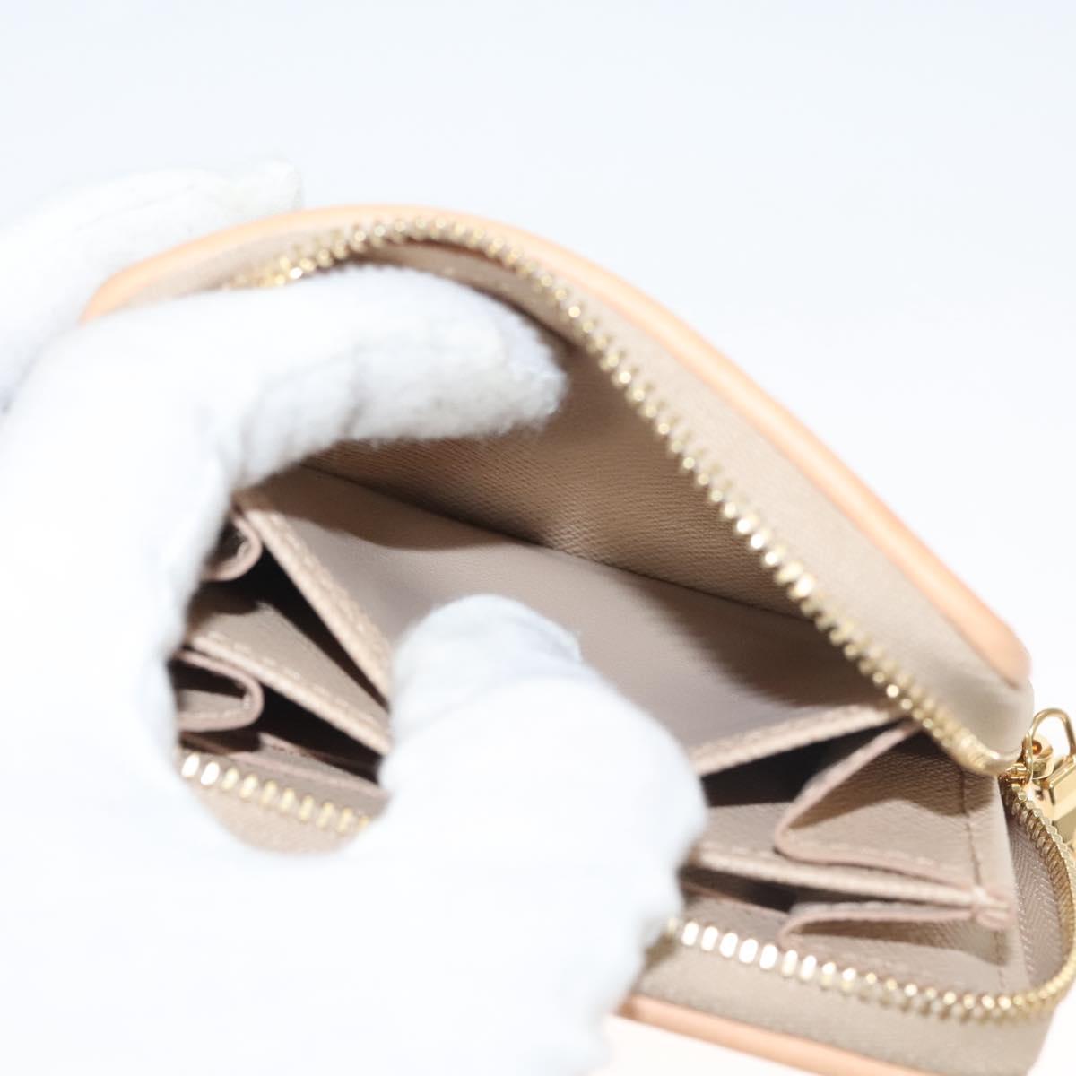 Louis Vuitton Zippy coin purse, Gold, Canvas, wallet