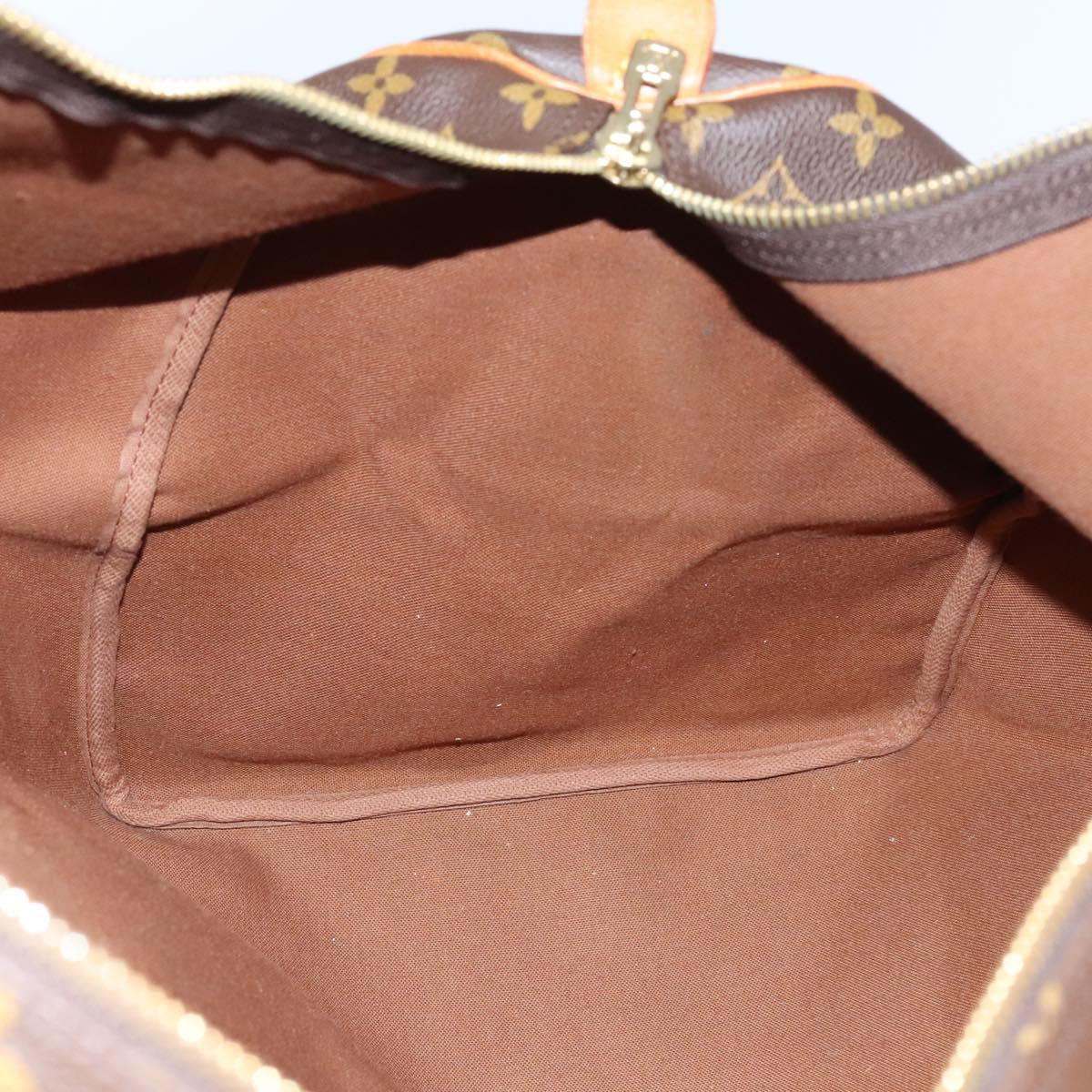 Louis Vuitton Keepall 60, Brown, Canvas, travel