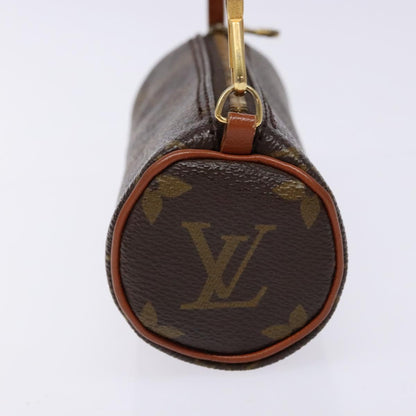 Louis Vuitton Papillon Handbag Monogram Canvas, BROWN, CANVAS, Handbag