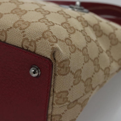 Gucci GG canvas, Beige, Canvas, handbag