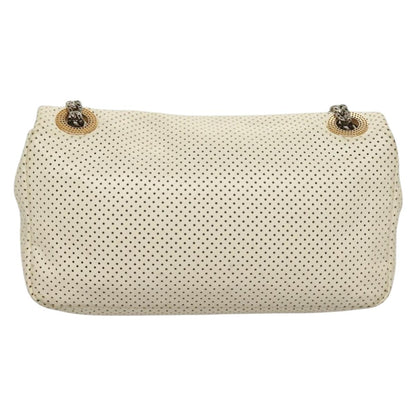 "Chanel 2,55", White, Leather, shoulder