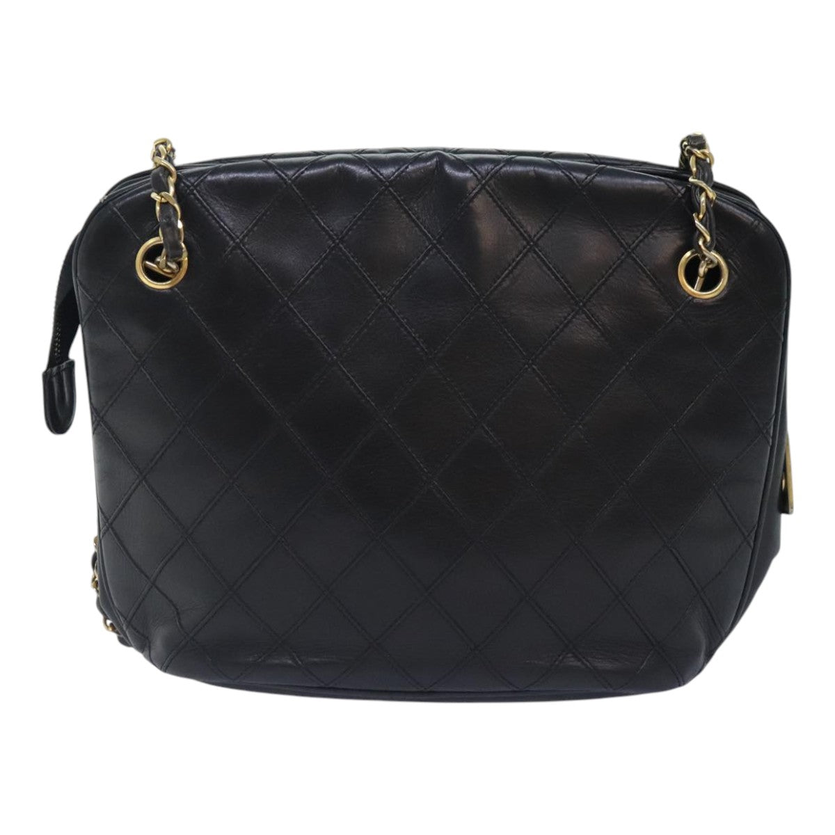 Chanel Cc, Black, Calfskin, tote