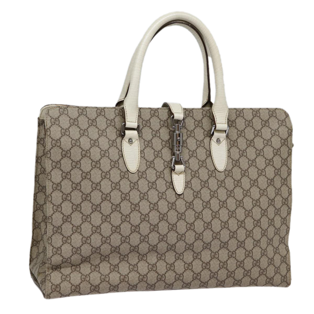 Gucci GG canvas, Beige, Canvas, handbag