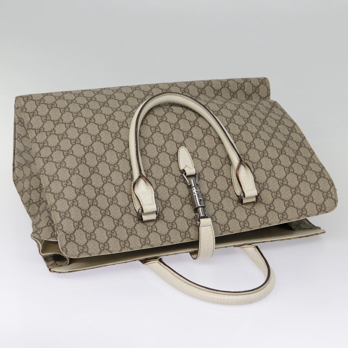 Gucci GG canvas, Beige, Canvas, handbag