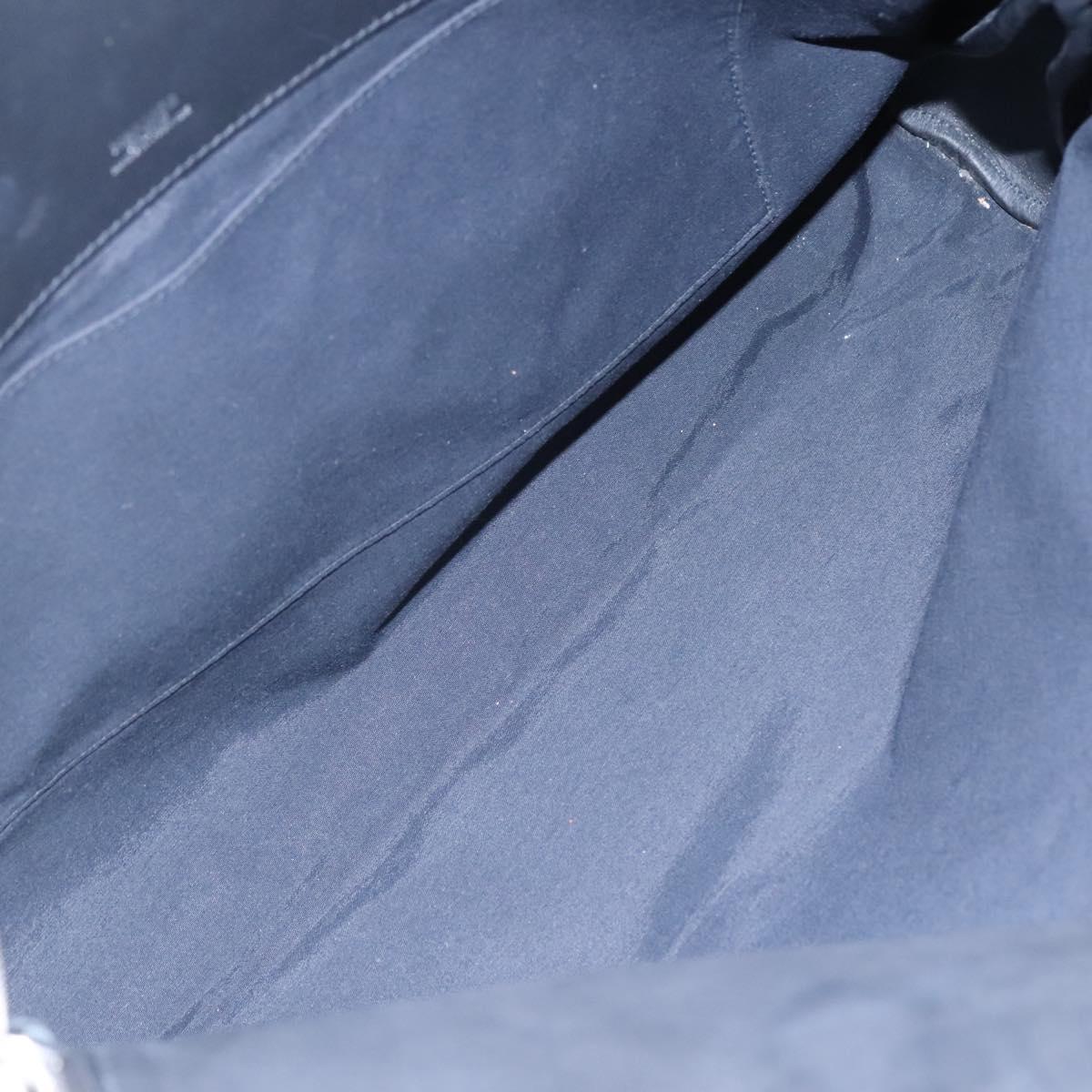 Hermès Heeboo, Black, Canvas, handbag