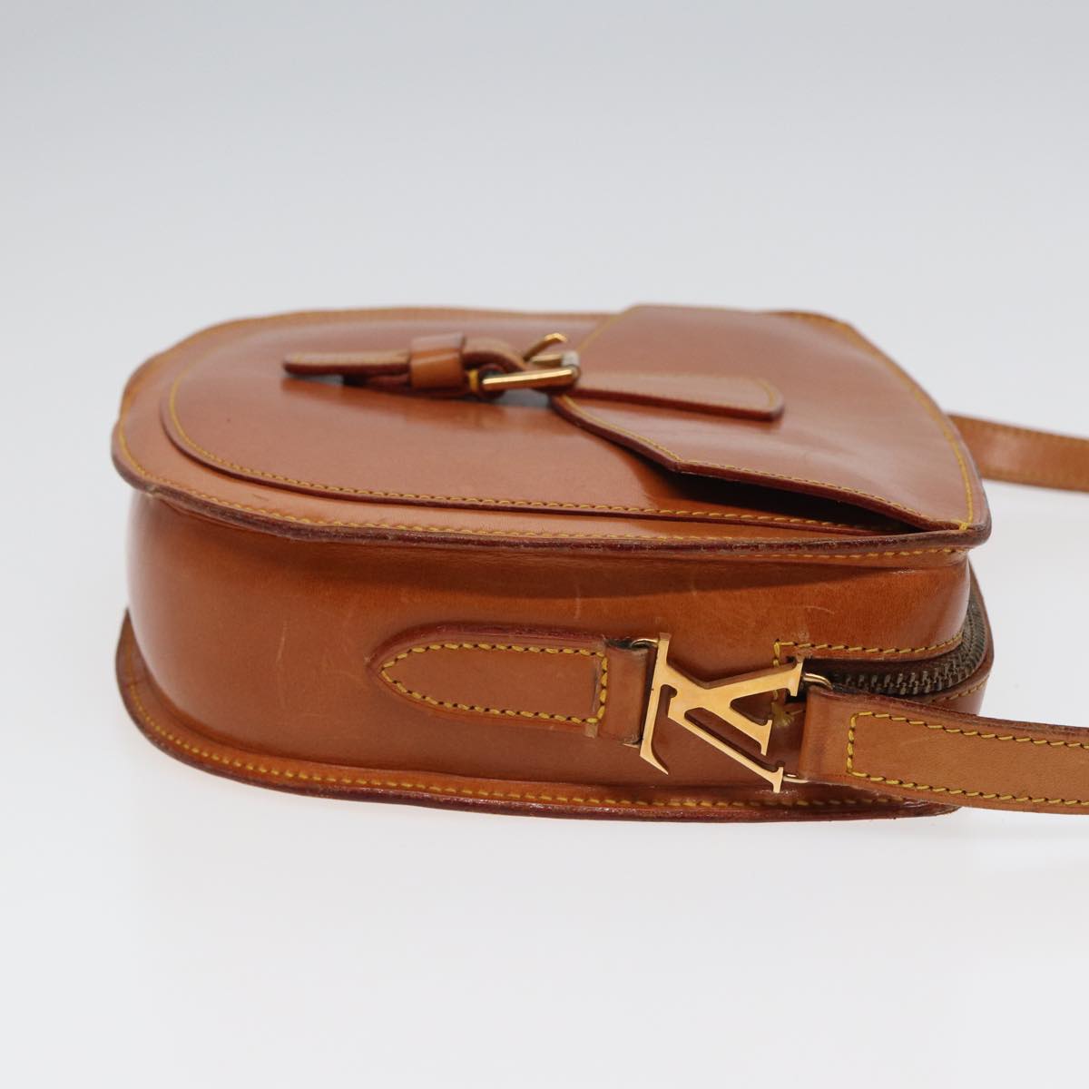 Louis Vuitton Jeune fille, Brown, Leather, shoulder