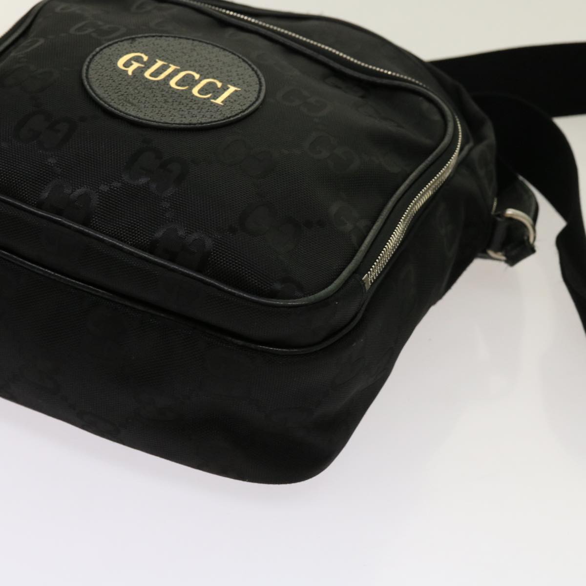 Gucci Off the grid, Black, Canvas, shoulder