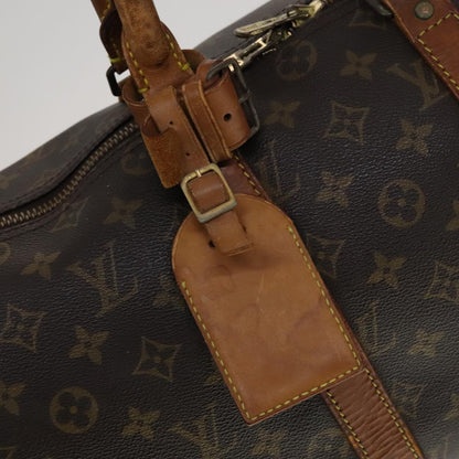 Louis Vuitton Keepall 45, Brown, Canvas, travel