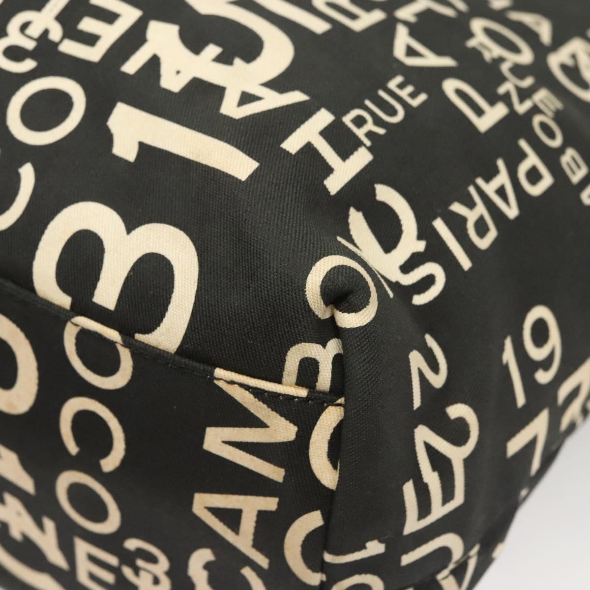 Chanel By sea, Black, Canvas, tote