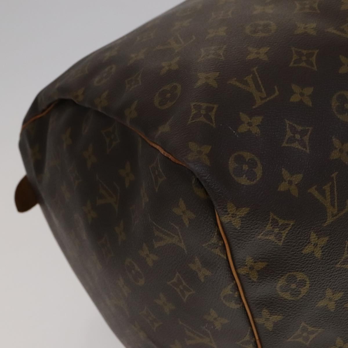 Louis Vuitton Keepall 60, Brown, Canvas, travel