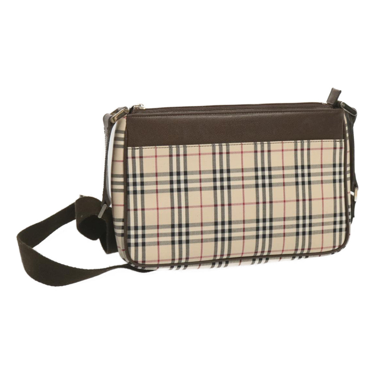 Burberry Nova Check, Beige, Canvas, shoulder