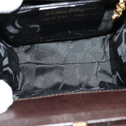 Salvatore Ferragamo, Brown, Leather, handbag