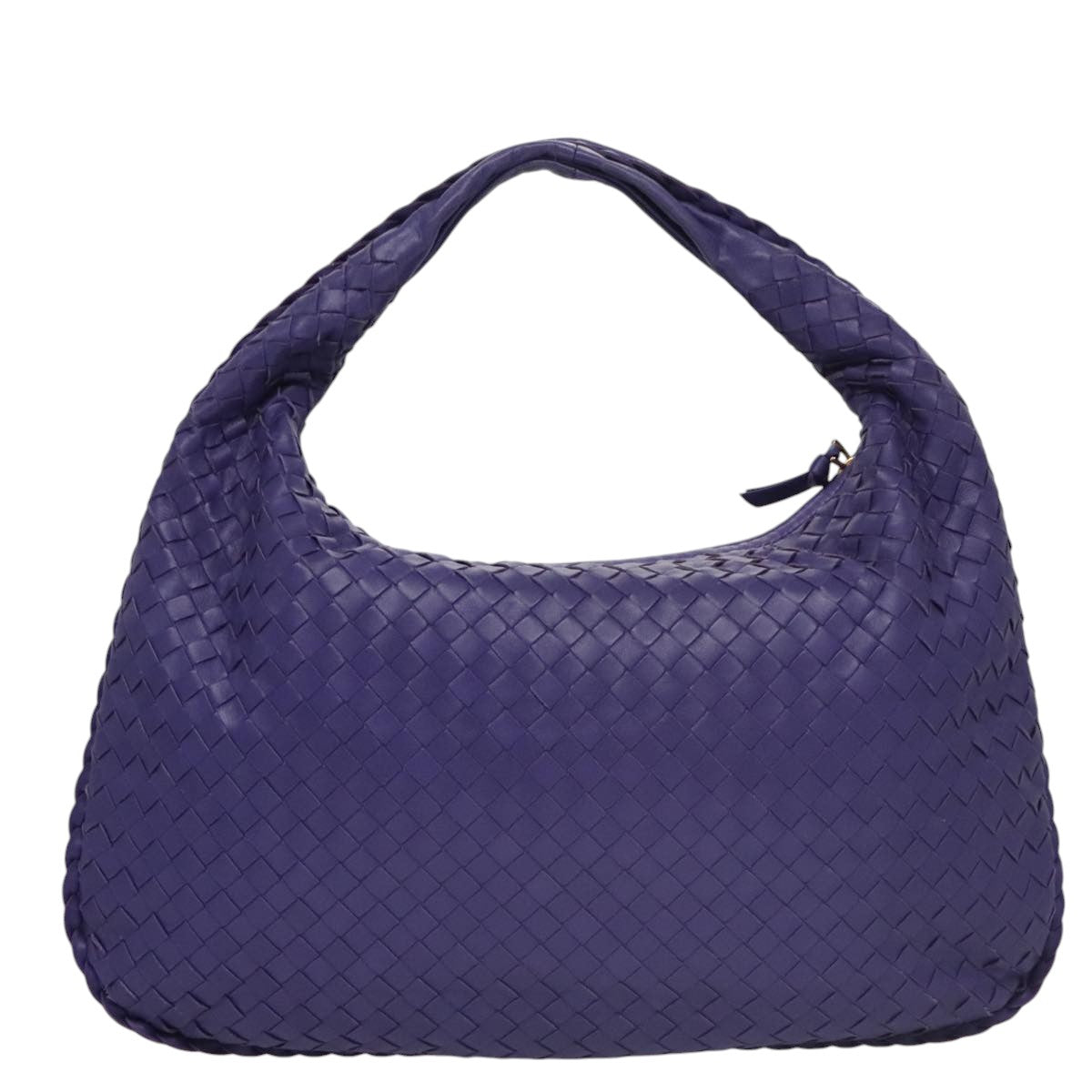 Bottega Veneta Veneta, Purple, Leather, handbag