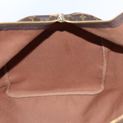 Louis Vuitton Keepall 60, Brown, Canvas, travel