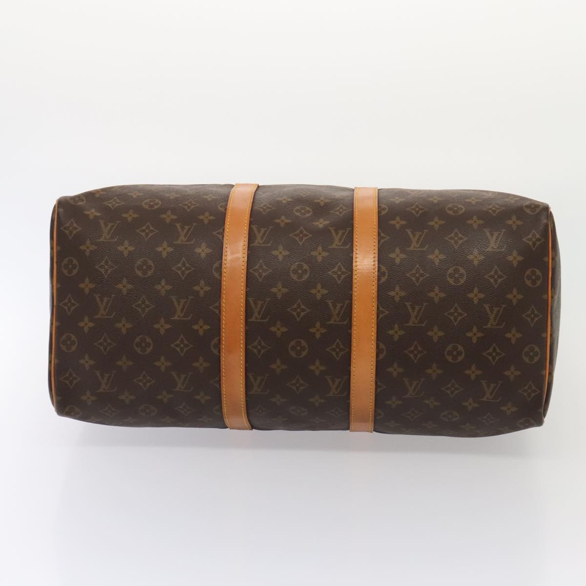 Louis Vuitton Keepall 50, Brown, Canvas, travel