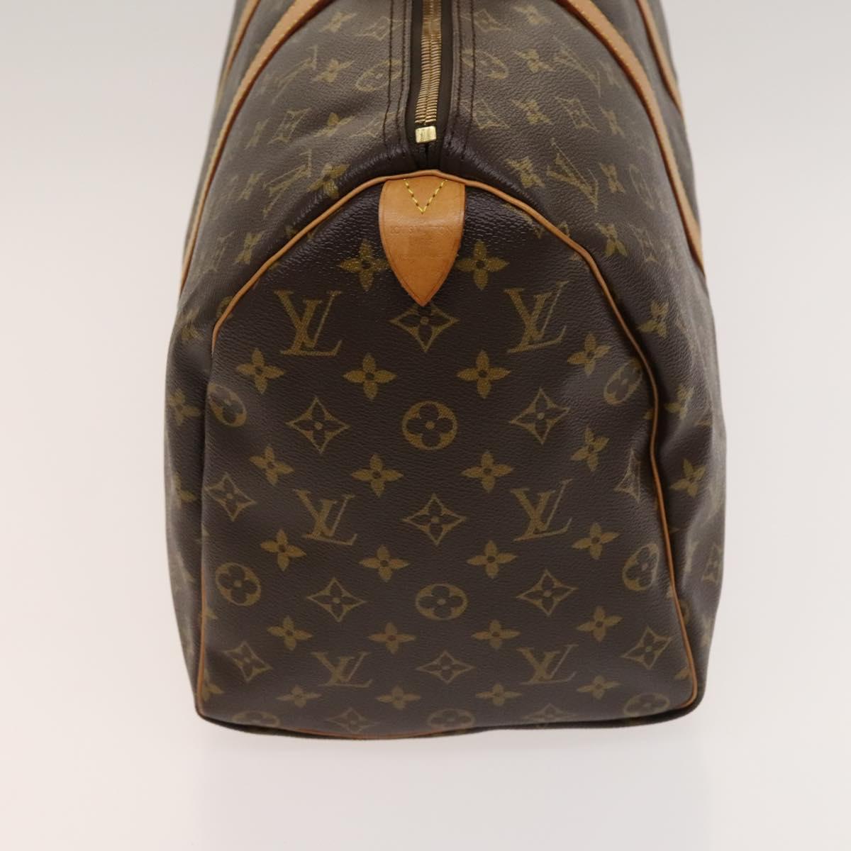 Louis Vuitton Keepall 45, Brown, Canvas, travel