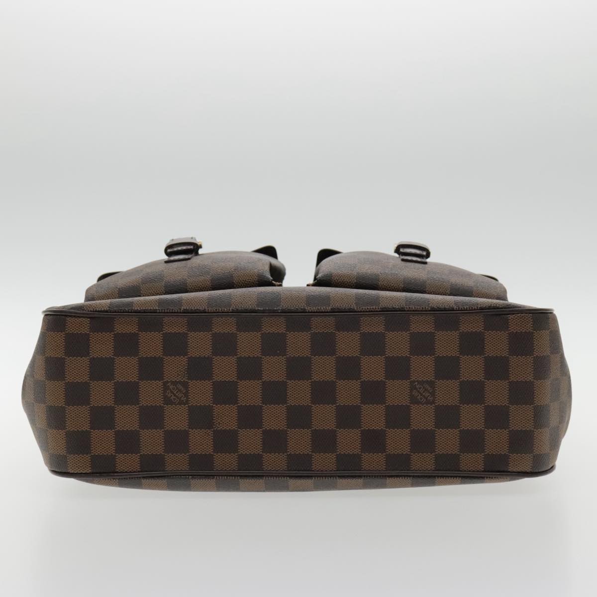 Louis Vuitton Uzes, Brown, Canvas, tote