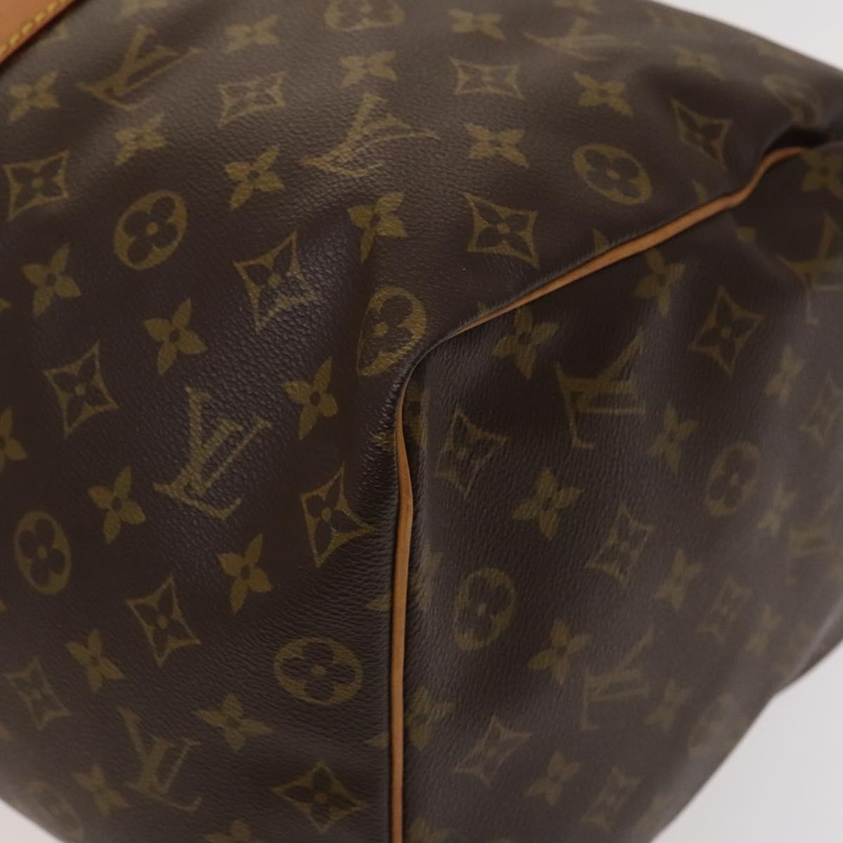 Louis Vuitton Keepall 50, Brown, Canvas, travel