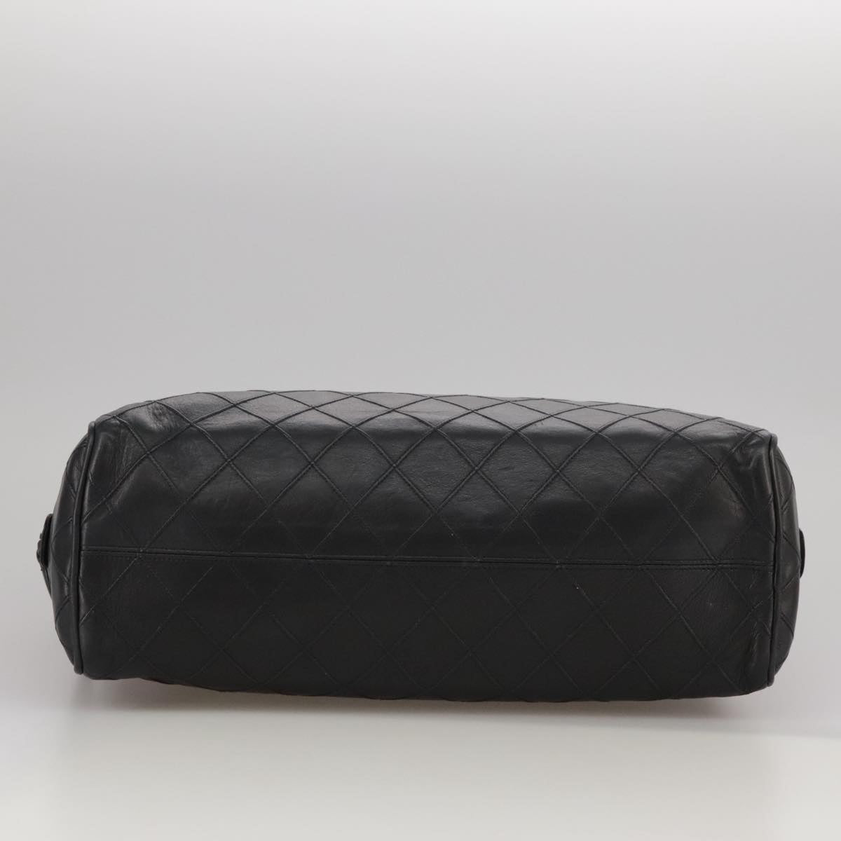 Chanel Camera, Black, Leather, shoulder