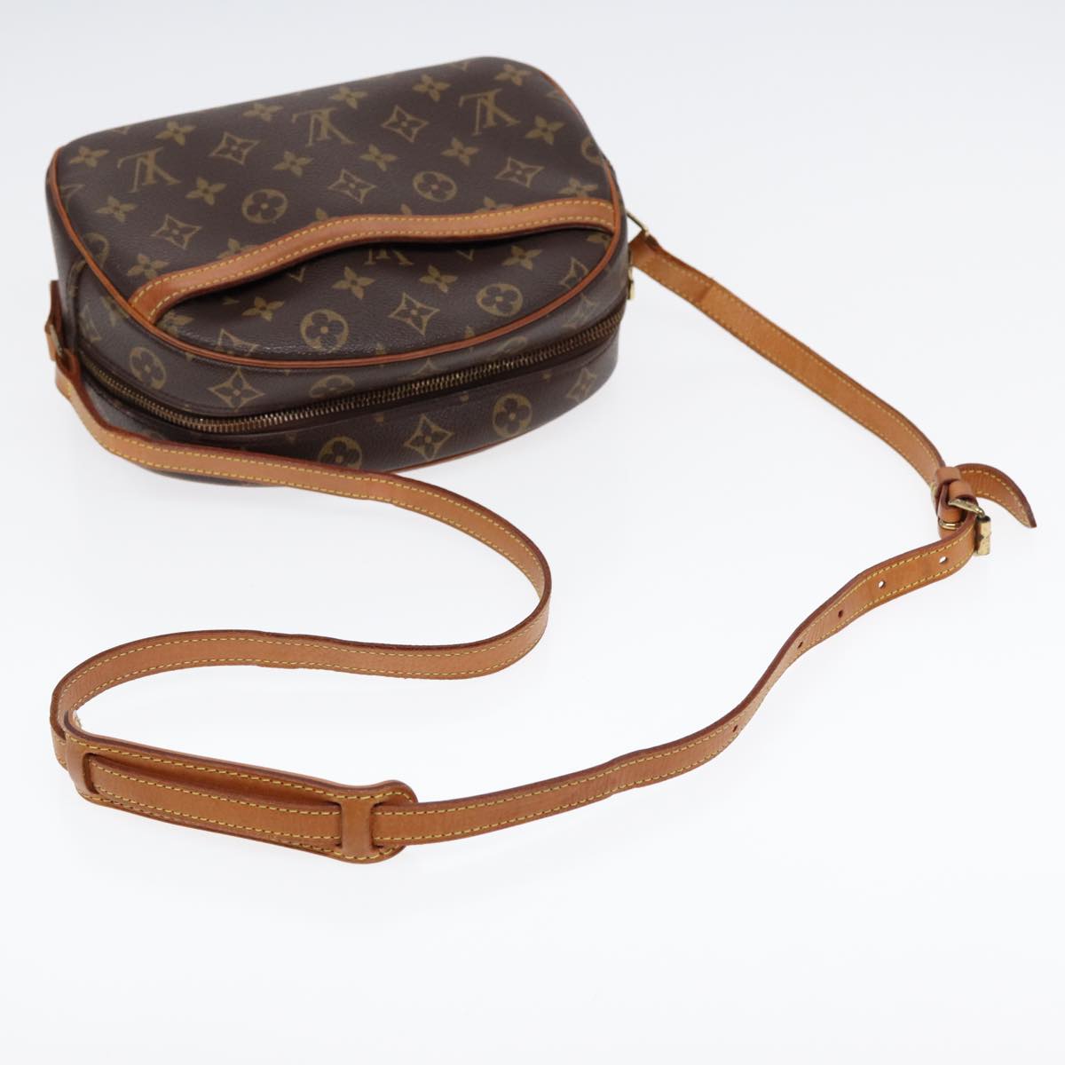 Louis Vuitton Besace, Brown, Canvas, shoulder