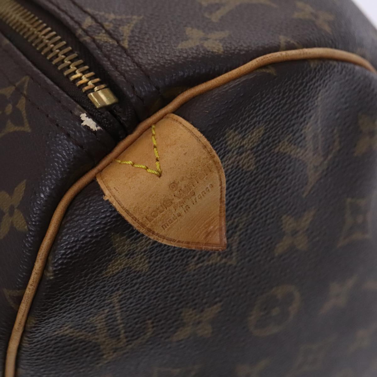 Louis Vuitton Keepall 45, Brown, Canvas, travel