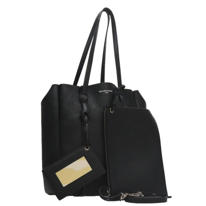 Balenciaga Everyday, Black, Leather, tote